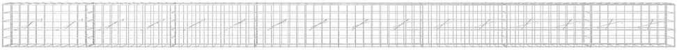 Gabionas su 5 mm viela ir 10x10 cm tinkleliu 800x10x50 cm