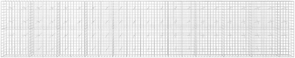 Gabionas su 5 mm viela ir 10x10 cm tinkleliu 1050x20x200 cm
