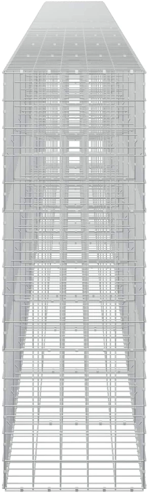Gabionas su 5 mm viela ir 10x10 cm tinkleliu 1000x50x150 cm