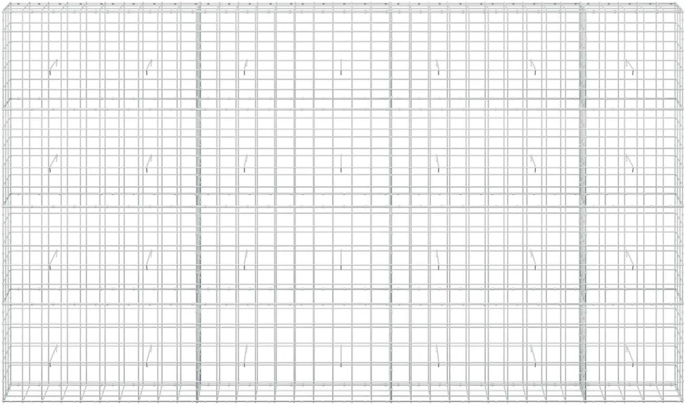 Gabionas su 5 mm viela ir 10x10 cm tinkleliu 350x30x200 cm
