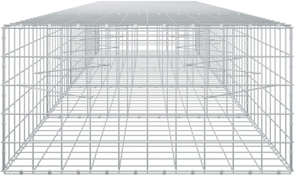 Gabionas su 5 mm viela ir 10x10 cm tinkleliu 450x100x50 cm