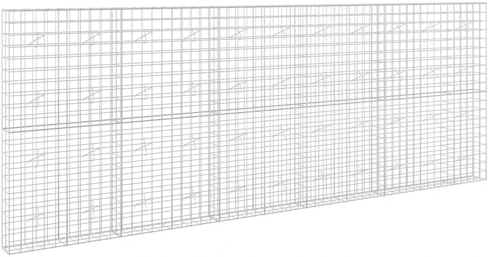 Gabionas su 5 mm viela ir 10x10 cm tinkleliu 550x20x200 cm