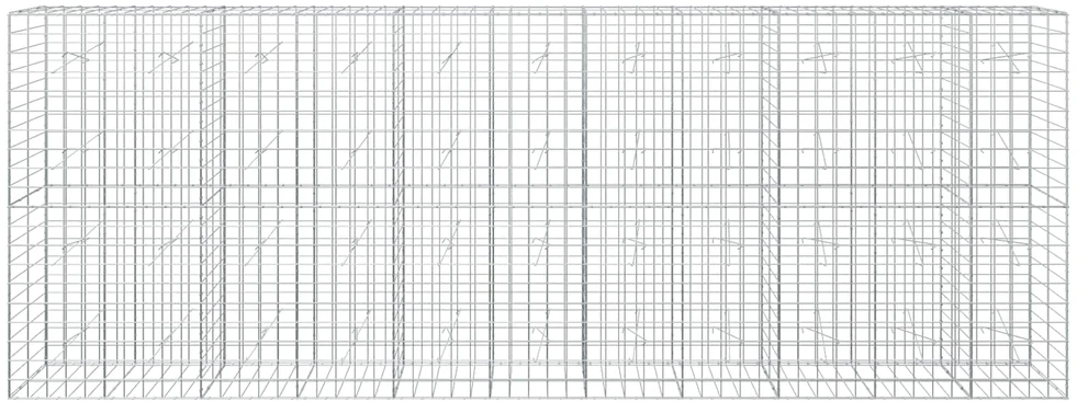 Gabionas su 5 mm viela ir 10x10 cm tinkleliu 550x20x200 cm