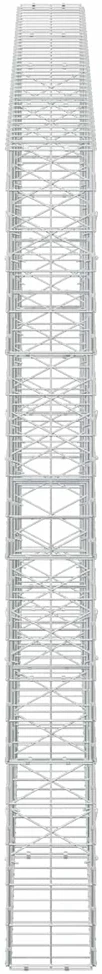 Gabionas su 5 mm viela ir 10x10 cm tinkleliu 400x20x200 cm