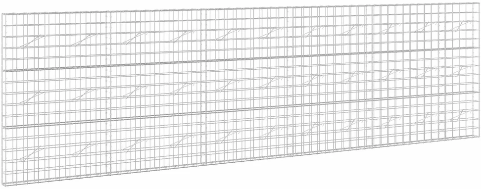 Gabionas su 5 mm viela ir 10x10 cm tinkleliu 550x10x150 cm