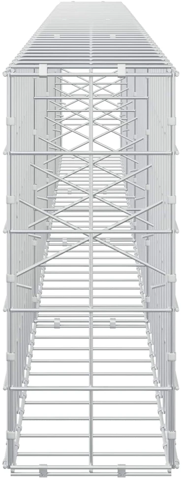 Gabionas su 5 mm viela ir 10x10 cm tinkleliu 400x20x50 cm