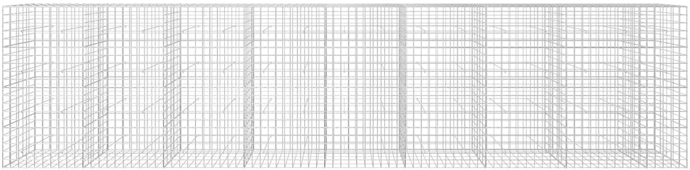 Gabionas su 5 mm viela ir 10x10 cm tinkleliu 850x50x200 cm
