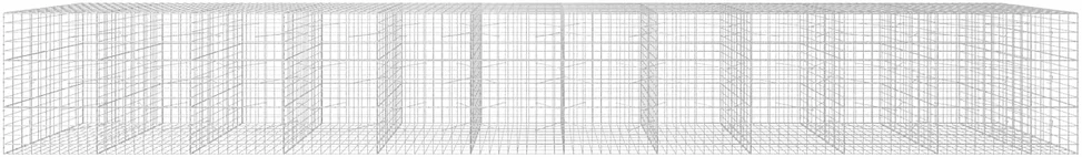Gabionas su 5 mm viela ir 10x10 cm tinkleliu 1150x100x150 cm