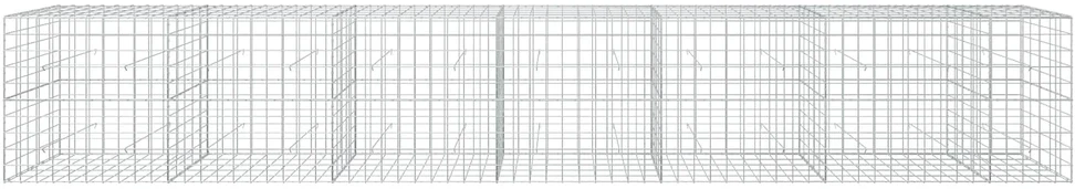 Gabionas su 5 mm viela ir 10x10 cm tinkleliu 650x50x100 cm