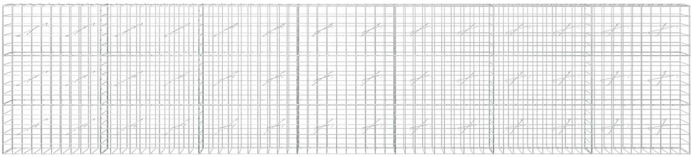 Gabionas su 5 mm viela ir 10x10 cm tinkleliu 700x10x150 cm