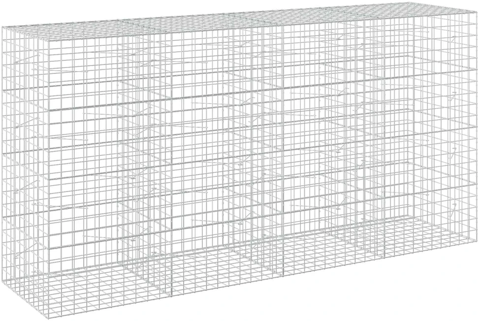 Gabionas su 5 mm viela ir 10x10 cm tinkleliu 400x100x200 cm