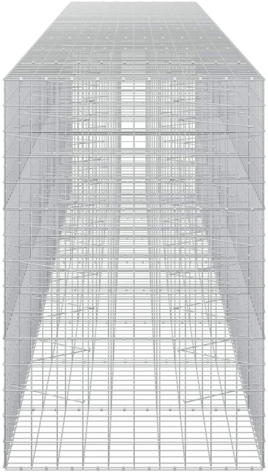 Gabionas su 5 mm viela ir 10x10 cm tinkleliu 850x100x150 cm