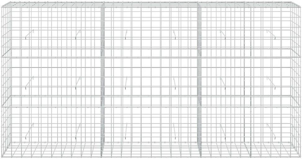 Gabionas su 5 mm viela ir 10x10 cm tinkleliu 300x50x150 cm