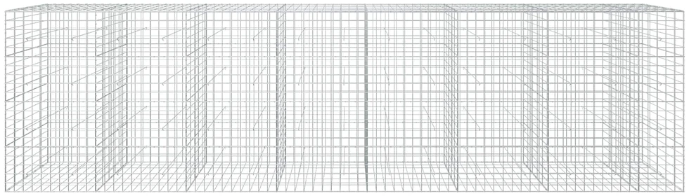 Gabionas su 5 mm viela ir 10x10 cm tinkleliu 750x50x200 cm