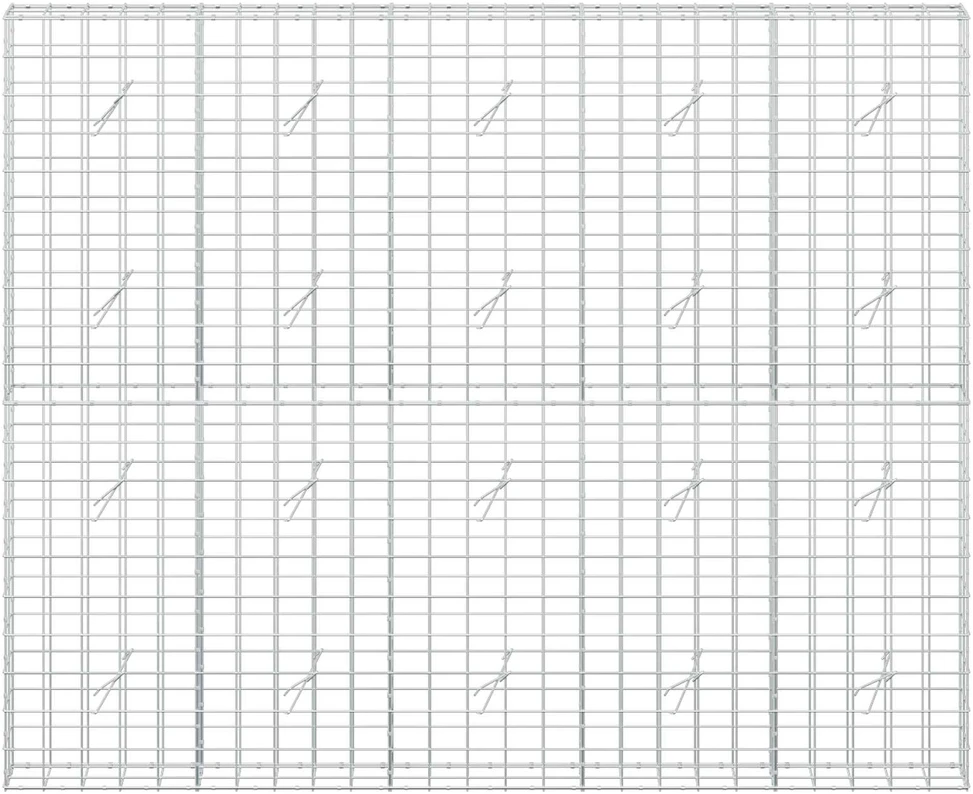 Gabionas su 5 mm viela ir 10x10 cm tinkleliu 250x20x200 cm