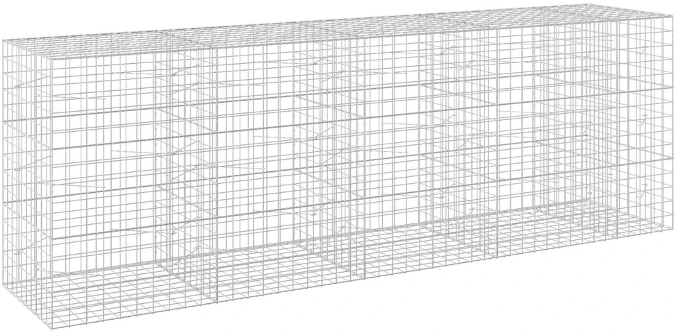 Gabionas su 5 mm viela ir 10x10 cm tinkleliu 450x100x150 cm