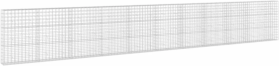 Gabionas su 5 mm viela ir 10x10 cm tinkleliu 1050x30x150 cm