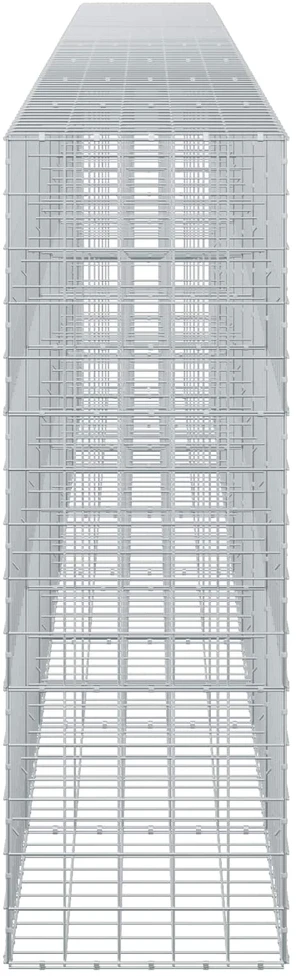 Gabionas su 5 mm viela ir 10x10 cm tinkleliu 800x50x150 cm