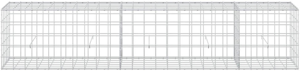 Gabionas su 5 mm viela ir 10x10 cm tinkleliu 250x50x50 cm
