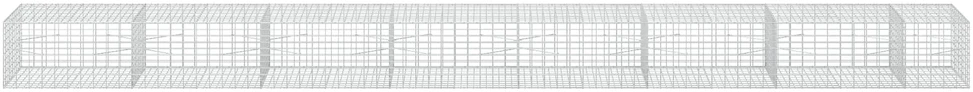 Gabionas su 5 mm viela ir 5x10 cm tinkleliu 750x100x50 cm
