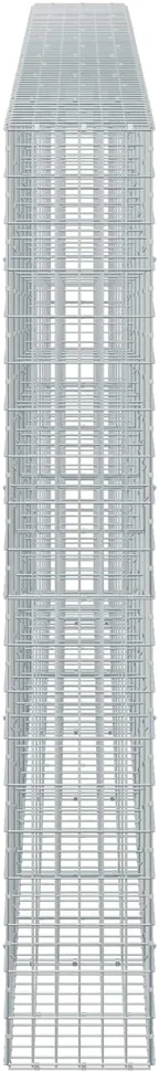 Gabionas su 5 mm Viela ir 5x10 cm Tinkleliu 650x30x200 cm