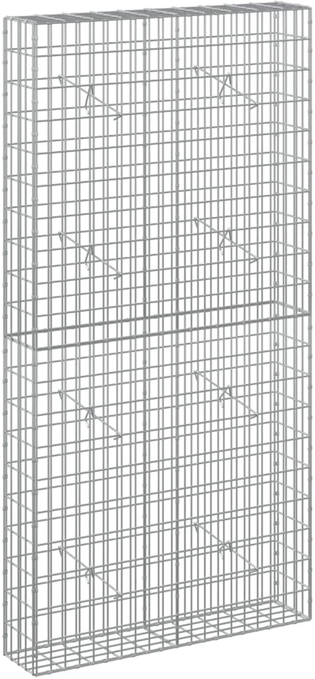 Gabionas su 5 mm Viela ir 5x10 cm Tinkleliu 100x20x200 cm