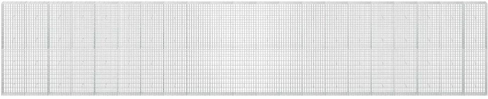 Gabionas su 5 mm Viela ir 5x10 cm Tinkleliu 1050x30x200 cm