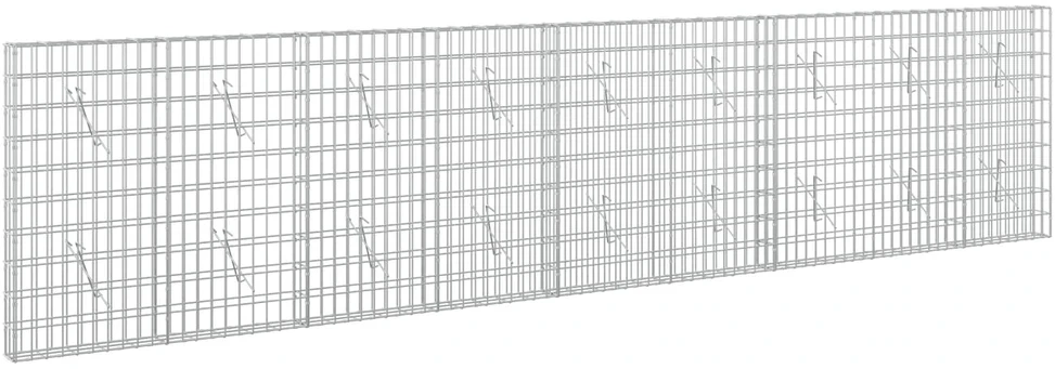 Gabionas su 5 mm Viela ir 5x10 cm Tinkleliu 450x10x100 cm