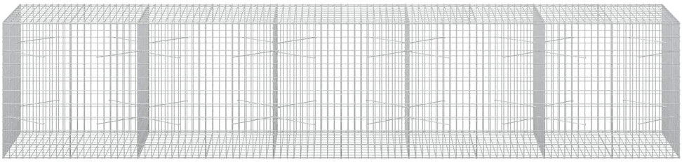 Gabionas su 5 mm Viela ir 5x10 cm Tinkleliu 500x100x100 cm