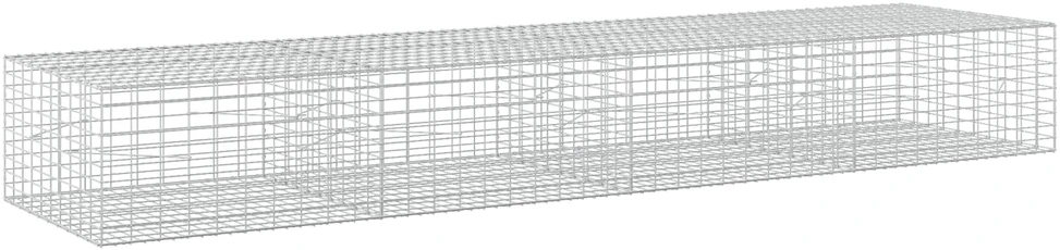 Gabionas su 5 mm viela ir 5x10 cm tinkleliu 400x100x50 cm