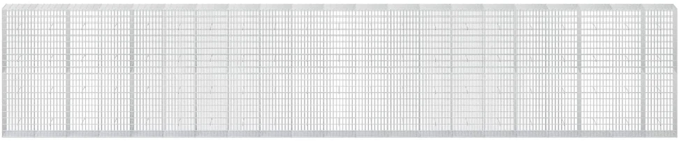 Gabionas su 5 mm viela ir 5x10 cm tinkleliu 1050x50x200 cm