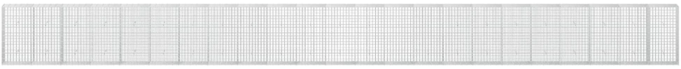 Gabionas su 5 mm Viela ir 5x10 cm Tinkleliu 1150x30x100 cm