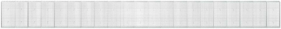 Gabionas su 5 mm Viela ir 5x10 cm Tinkleliu 1050x30x100 cm