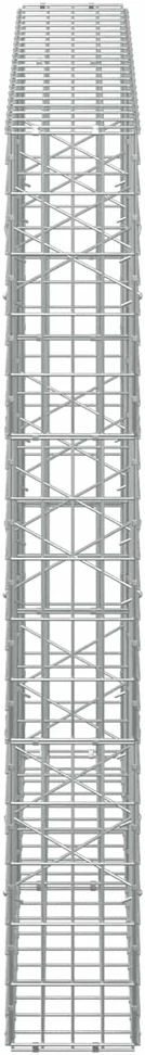 Gabionas su 5 mm Viela ir 5x10 cm Tinkleliu 200x20x150 cm