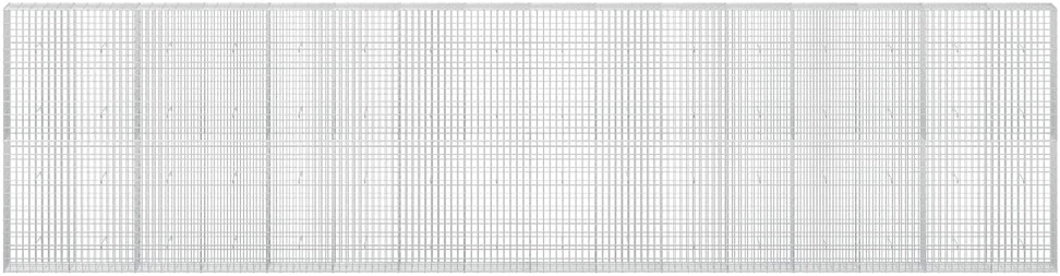 Gabionas su 5 mm Viela ir 5x10 cm Tinkleliu 800x30x200 cm