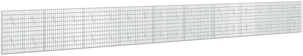 Gabionas su 5 mm viela ir 5x10 cm tinkleliu 950x10x100 cm
