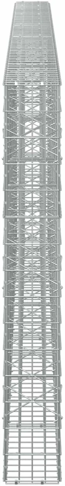 Gabionas su 5 mm viela ir 5x10 cm tinkleliu 650x20x150 cm