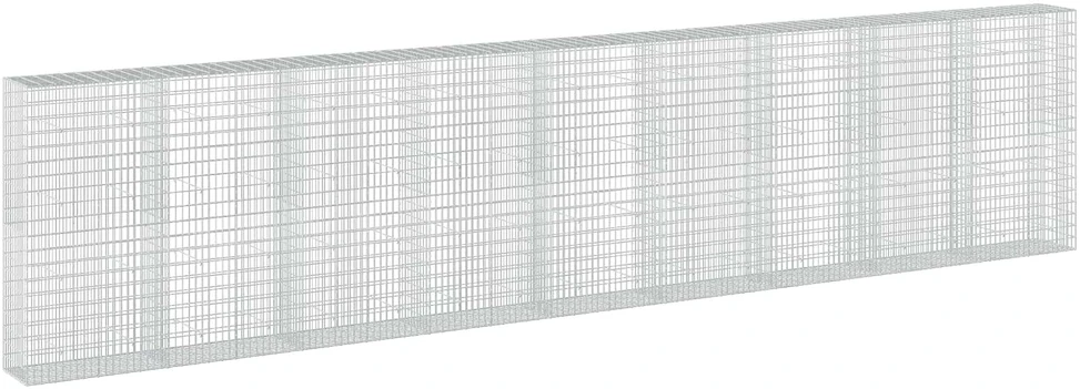 Gabionas su 5 mm viela ir 5x10 cm tinkleliu 900x50x200 cm
