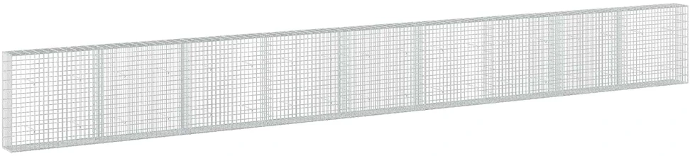 Gabionas su 5 mm Viela ir 5x10 cm Tinkleliu 900x30x100 cm