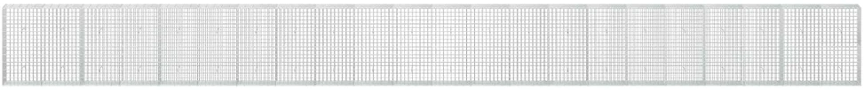 Gabionas su 5 mm viela ir 5x10 cm tinkleliu 1100x30x100 cm