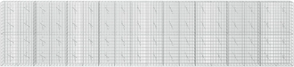 Gabionas su 5 mm Viela ir 5x10 cm Tinkleliu 900x10x200 cm