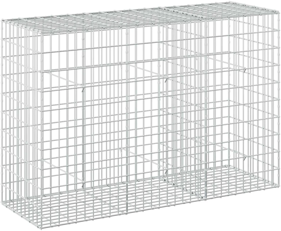 Gabionas su 5 mm viela ir 5x10 cm tinkleliu 150x50x100 cm