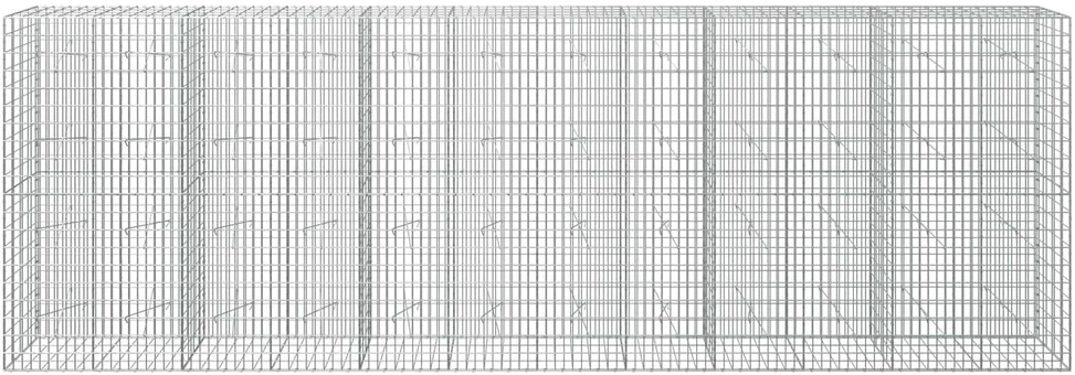 Gabionas su 5 mm Viela ir 5x10 cm Tinkleliu 600x20x200 cm