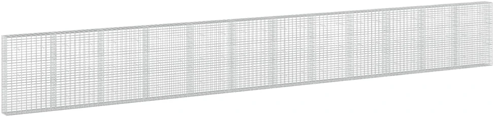 Gabionas su 5 mm viela ir 5x10 cm tinkleliu 1200x30x150 cm