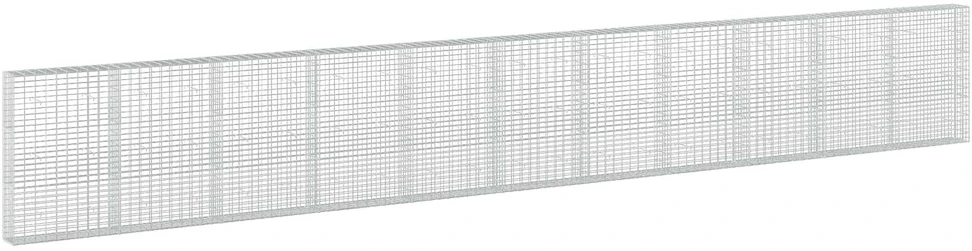 Gabionas su 5 mm Viela ir 5x10 cm Tinkleliu 1100x30x150 cm
