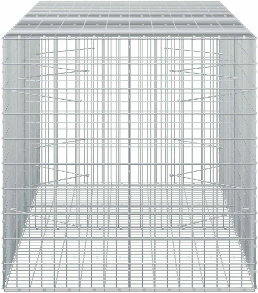 Gabionas su 5 mm Viela ir 5x10 cm Tinkleliu 200x100x100 cm