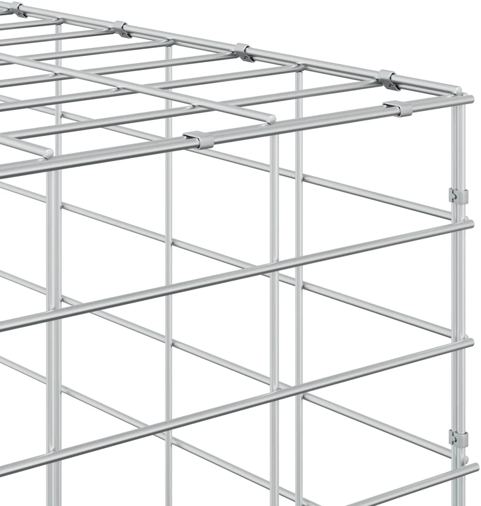 Gabionas su 5 mm Viela ir 5x10 cm Tinkleliu 800x30x150 cm