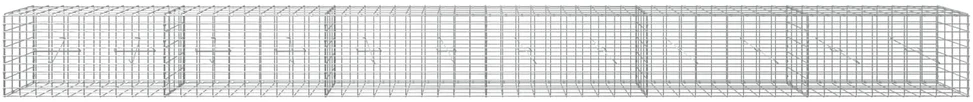 Gabionas su 5 mm Viela ir 5x10 cm Tinkleliu 600x20x50 cm