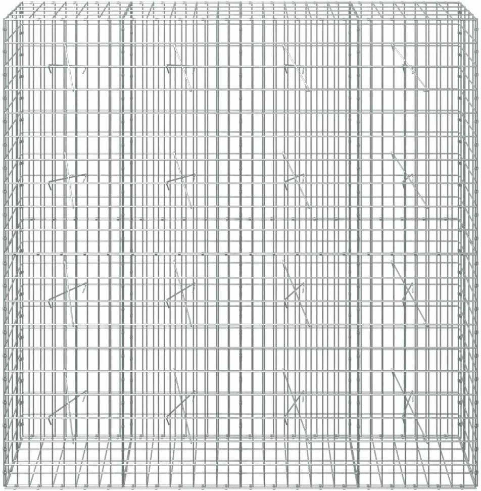 Gabionas su 5 mm Viela ir 5x10 cm Tinkleliu 200x20x200 cm
