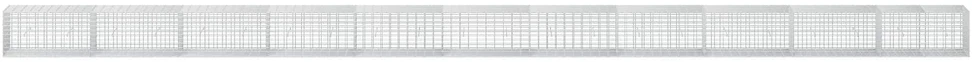 Gabionas su 5 mm viela ir 5x10 cm tinkleliu 1100x50x50 cm